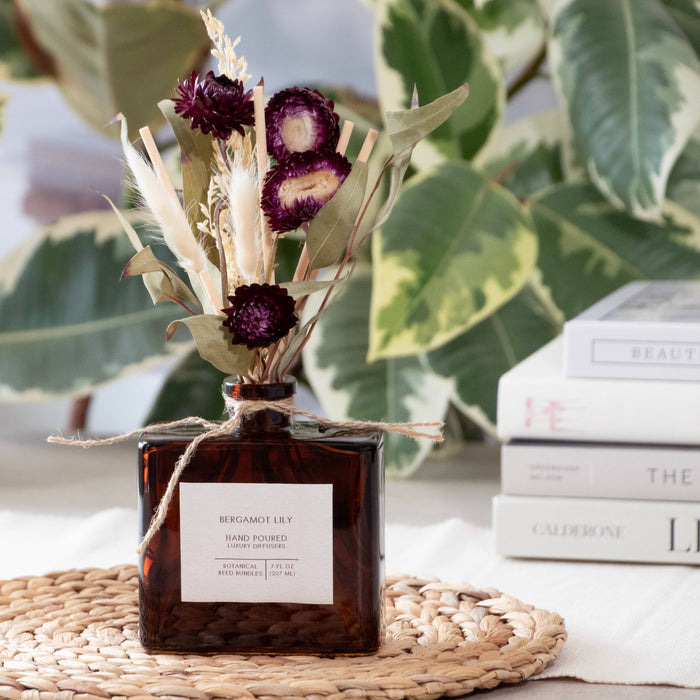 Andaluca - Bergamot Lily Bouquet Reed Bundle Fragrance Diffuser