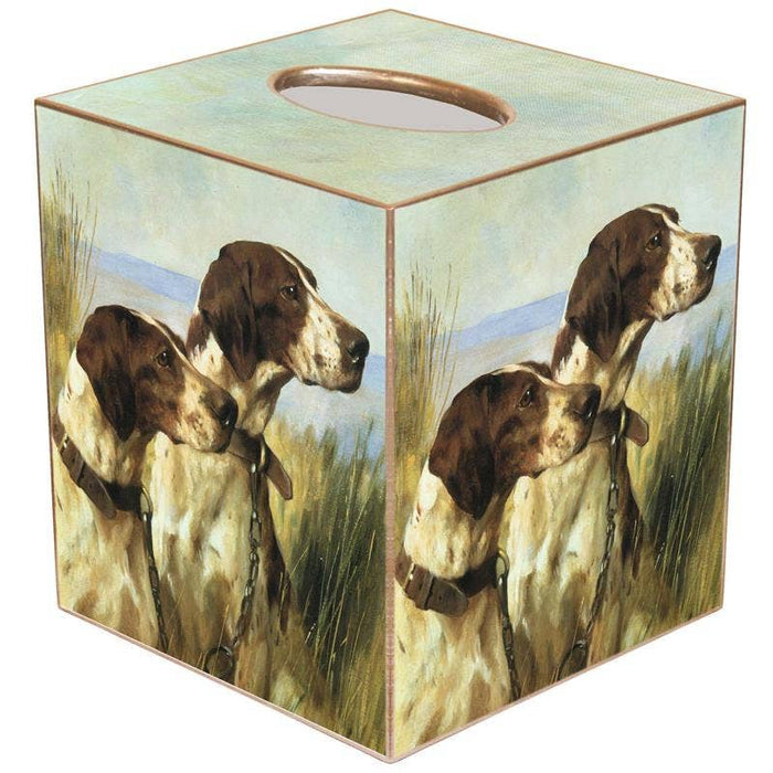 Marye-Kelley - Pointers Tissue Box Cover