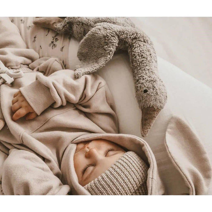 Senger-Naturwelt - Cuddly animal Goose small | grey