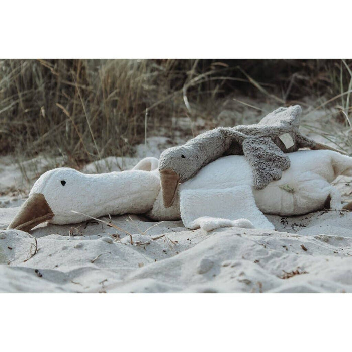 Senger-Naturwelt - Cuddly animal Goose small | grey